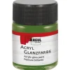 KREUL Acryl Farbe Glänzend Olivgrün 50 ml