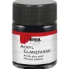 KREUL Acryl Farbe Glänzend Schwarz 50 ml* Künstlerfarben