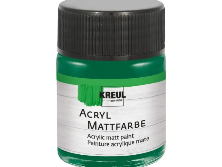 KREUL Acryl Farbe Matt Grün 50 ml* Bastelzubehör