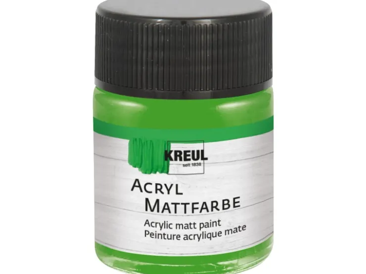 KREUL Acryl Farbe Matt Hellgrün 50 ml