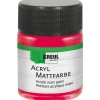 KREUL Acryl Farbe Matt Karmin 50 ml* Bastelzubehör|Bastelfarben