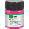 KREUL Acryl Farbe Matt Pink 50 ml