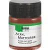 KREUL Acryl Farbe Matt Rehbraun 50 ml* Bastelzubehör