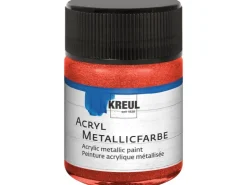 KREUL Acryl Farbe Metallic Rot 50 ml