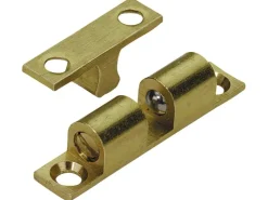 Kugelschnäpper 60 mm x 11 mm Messing matt* Vitrinen
