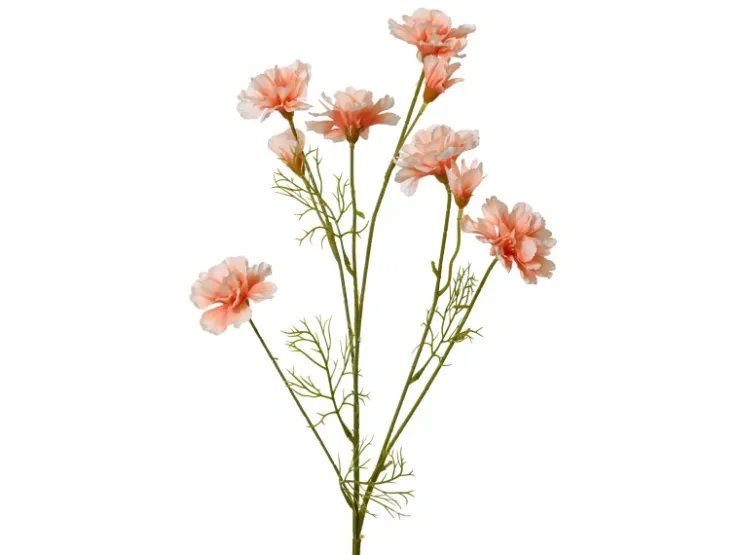 Kunstblume Polyester 82 cm Pfirsich* Kunstpflanzen