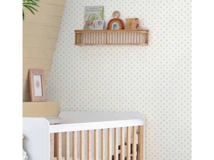 Laura Ashley Vliestapete Wood Violet Ochre Yellow Ockergelb FSC®* Tapetenmuster