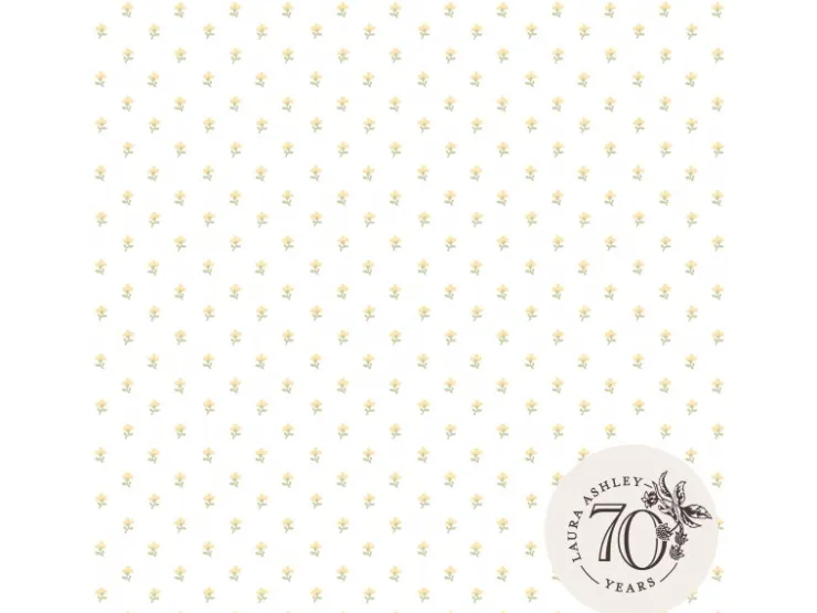 Laura Ashley Vliestapete Wood Violet Ochre Yellow Ockergelb FSC®* Tapetenmuster