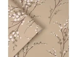 Laura Ashley Vliestapete Pussy Willow Natural 10,05 x 0,52 m