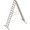 Layher Topic 1043 Stufenstehleiter 2x14 Stufen* Klapptritte