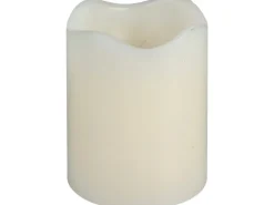 LED Kerze Integrierter Timer Flackernd 9 cm x 7 cm x 7 cm* Kerzen