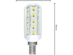 LED-Leuchtmittel SMD E14 Kapsel T30 4 W 400 lm Ø 3 cm x 9 cm