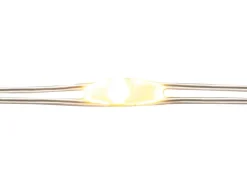 LED-Lichterkette Eisregen 100 warmweiße LEDs Silbernes Kabel 690 cm* Türvorhänge