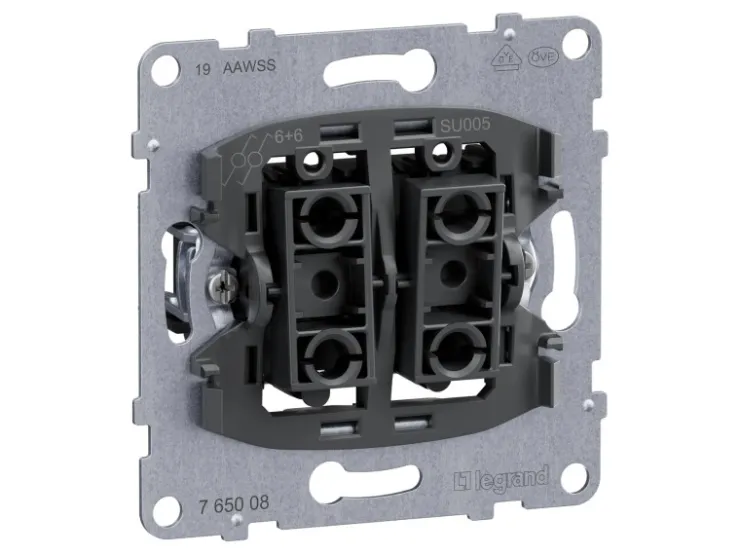 Legrand Doppelwechselschalter Seano 10 AX* Leitern