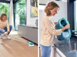 Leifheit Bodenwischer-Set Clean Twist M Ergo mit Eimer und Schleuder* Malerbedarf