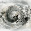 Pro Art Leinwandbild Basic Than-Son Grey and Silver III 116 cm x 84 cm