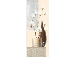 Pro Art Leinwandbild Brown Oval Vase II 27 cm x 77 cm