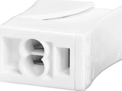 Leuchtenklemme 2-polig Ø 0,75 mm - Ø 2,5 mm 5 Stück* Leitern