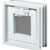 Fuchs Design Lüftungsfenster 239 mm x 239 mm für 24er Glasstein* Insektenschutz