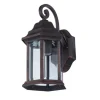 Lindby Laterne Daaje 10012817 Vintage Industriell in Braun aus Aluminium 1-flammig E27