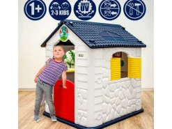LittleTom Garten-Kinderspielhaus mit Tisch und zwei Stühlen* Stühle