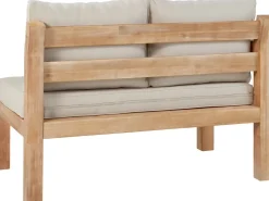 Lounge-Set mit Esstisch Morenci 4-teilig aus Akazienholz FSC®