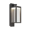 Lucande LED Wandleuchte Außen Laterne Ferdinand 9619149 Spritzwassergeschützt Modern in Alu aus Aluminium 1-flammig