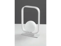Luce Design Tischleuchte Roxy 1-flammig Weiß 10 cm x 16 cm x 26 cm* Weitere Regale