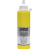 Lukas Cryl Studio Acrylfarbe Plastikflasche Zitronengelb (Primär-Gelb) 250ml