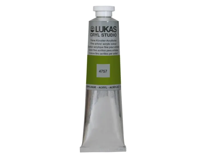 Lukas Cryl Studio Acrylfarbe Aluminiumtube Olivgrün 75ml* Bastelzubehör