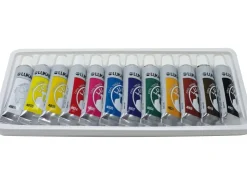 Lukas Cryl Terzia Acrylfarben-Set 12 x 12 ml Tuben im Karton-Etui