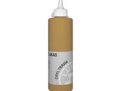 Lukas Cryl Terzia Acrylfarbe Studien-Qualität 500 ml Lichter Ocker* Künstlerfarben