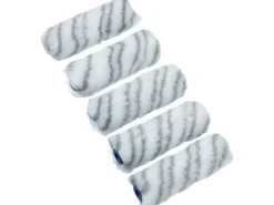 LUX-TOOLS LUX Dispersionswalze 10 cm Polyester Kurzflor 5 Stück* Malerbedarf
