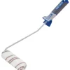 LUX-TOOLS LUX Lasurroller 12 cm Nylon Braun-Grün-Gestreift* Malerbedarf