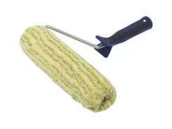LUX-TOOLS LUX Polyamid-Roller gepolstert 2K-Softgriff Schwarz-Blau 25 cm