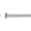 LUX Rundkopfstift Ø 0,8 mm x 11 mm Vernickelt 200 Stück