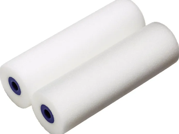 LUX-TOOLS LUX Schaumwalze Gerade 10 cm 2 Stück
