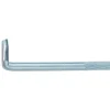 LUX-TOOLS LUX Stahlhaken Gerillt Ø 3,5 mm x 60 mm Verzinkt 4 Stück* Leitern