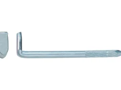 LUX-TOOLS LUX Stahlhaken Gerillt Ø 3,5 mm x 60 mm Verzinkt 4 Stück* Leitern