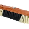 LUX-TOOLS LUX Zimmerbesen Holz lackiert Haarmischung Metallgewinde