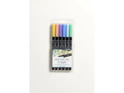 Lyra Aqua Brush Duo Doppelfasermaler Pastel verschiedene Farben 6 Stück* Stifte