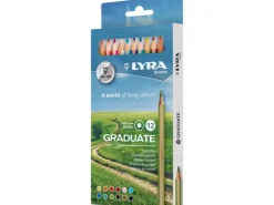 Lyra Graduate Farbstifte Verschiedene Farben 12 Stück* Stifte