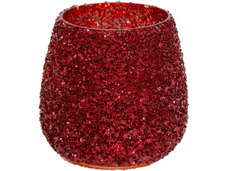 M Collections M Colections Vase Strass Cauldron Ø 16 cm x 16,5 cm* Vasen