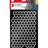 Marabu Art Stencil Schablone Honeycomb DIN A4* Bastelzubehör
