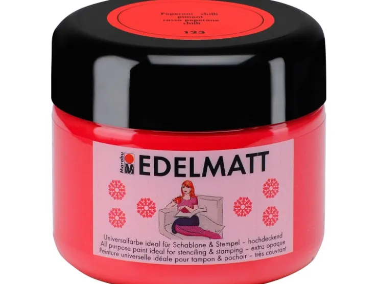 Marabu Edelmatt deckend 225 ml Peperoni