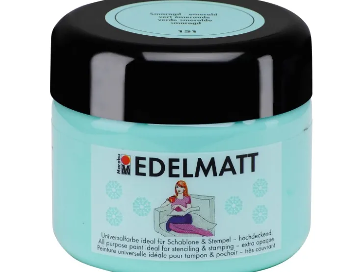 Marabu Edelmatt deckend 225 ml* Kreative Wandgestaltung|Schablonieren