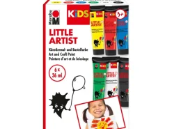 Marabu KiDS Künstlermal- und Bastelfarbe Little Artist 6-fach Sortiert 36 ml* Bastelfarben