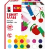 Marabu Kids T-Shirt-Farbe 12x36 ml* Bastelfarben|Künstlerfarben
