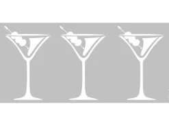 Marabu Schablone 15 x 33 cm Cocktail* Kreative Wandgestaltung