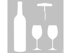 Marabu Schablone 33 x 33 cm Wine